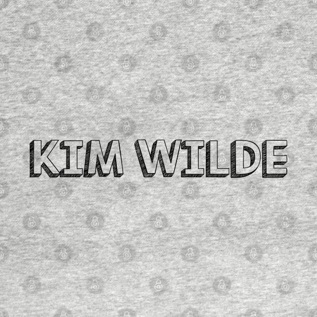 Kim Wilde <//> Typography Design by Aqumoet